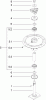 Zerto-Turn Mäher 74238 (Z528) - Toro Z Master Mower, 60" 7-Gauge Side Discharge Deck (SN: 270000001 - 270999999) (2007) Spareparts SPINDLE ASSEMBLY NO. 107-8504