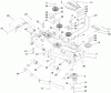 Zerto-Turn Mäher 74238CP (Z500) - Toro Z Master Mower, 60" 7-Gauge Side Discharge Deck (SN: 280000001 - 280999999) (2008) Spareparts DECK ASSEMBLY