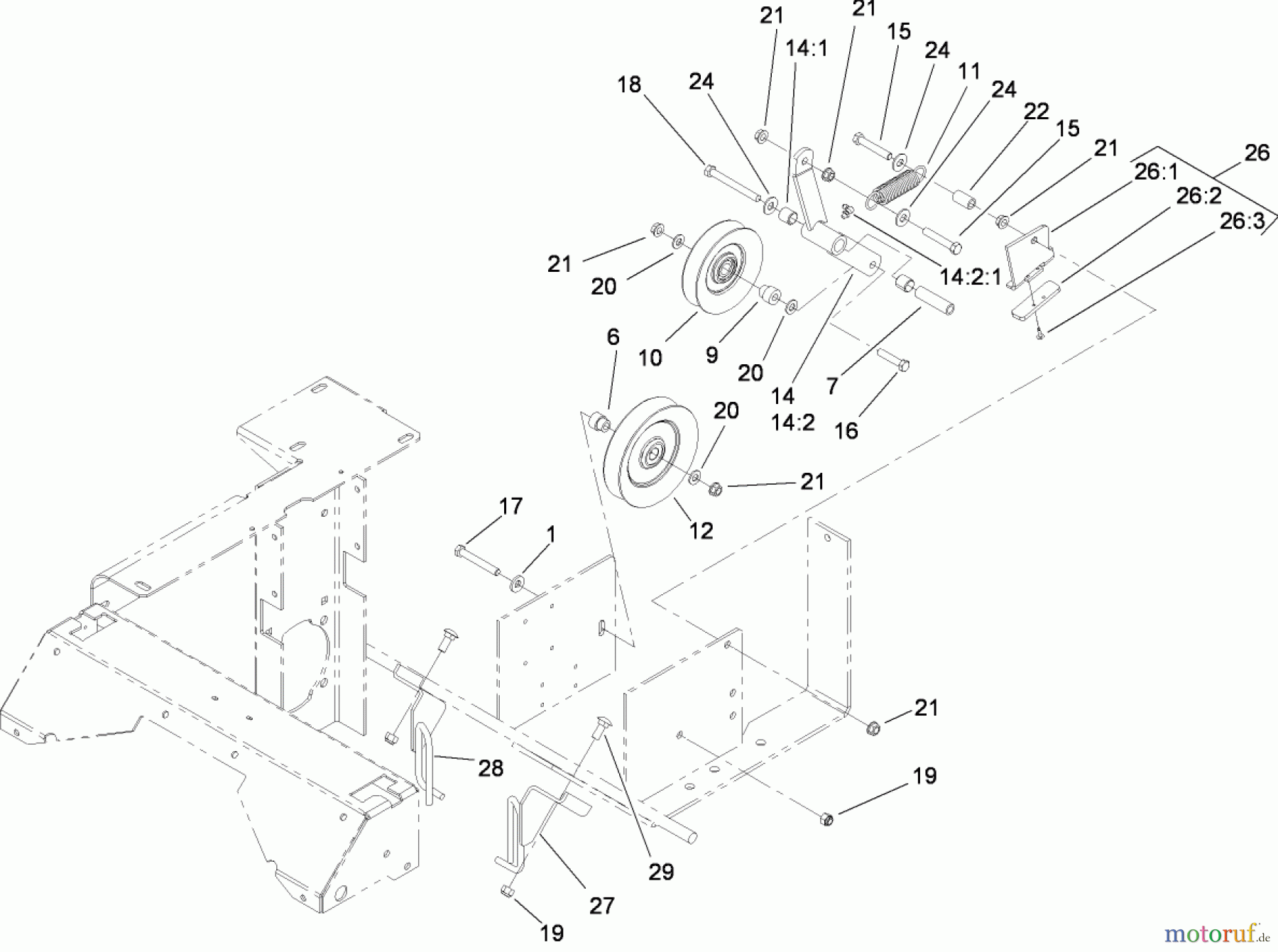  Zerto-Turn Mäher 74238CP (Z500) - Toro Z Master Mower, 60