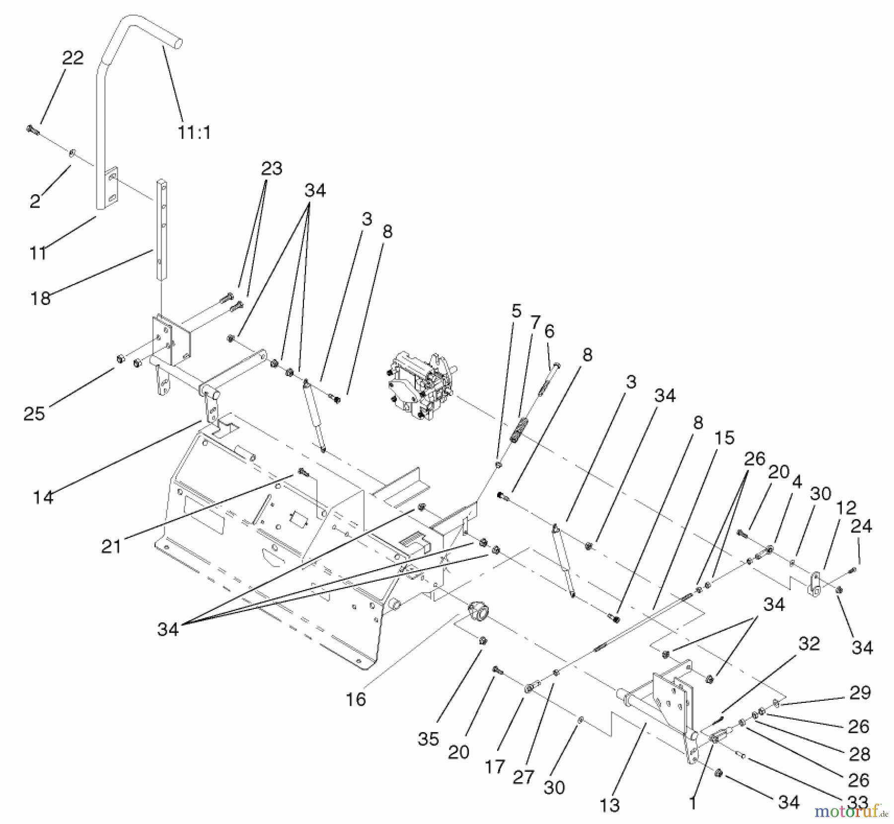  Zerto-Turn Mäher 74240 (Z286E) - Toro Z Master Mower, 62