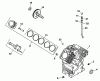 Zerto-Turn Mäher 74240 (Z286E) - Toro Z Master Mower, 62" SFS Side Discharge Deck (SN: 210000001 - 210999999) (2001) Spareparts CRANKCASE ASSEMBLY (ENGINE: KOHLER CH26S EFI PS-78517)