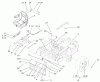 Zerto-Turn Mäher 74240 (Z286E) - Toro Z Master Mower, 62" SFS Side Discharge Deck (SN: 210000001 - 210999999) (2001) Spareparts REAR FRAME AND WHEEL ASSEMBLY