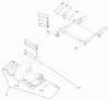 Zerto-Turn Mäher 74240 (Z286E) - Toro Z Master Mower, 62" SFS Side Discharge Deck (SN: 220000001 - 220999999) (2002) Spareparts CASTER AND WHEEL ASSEMBLY