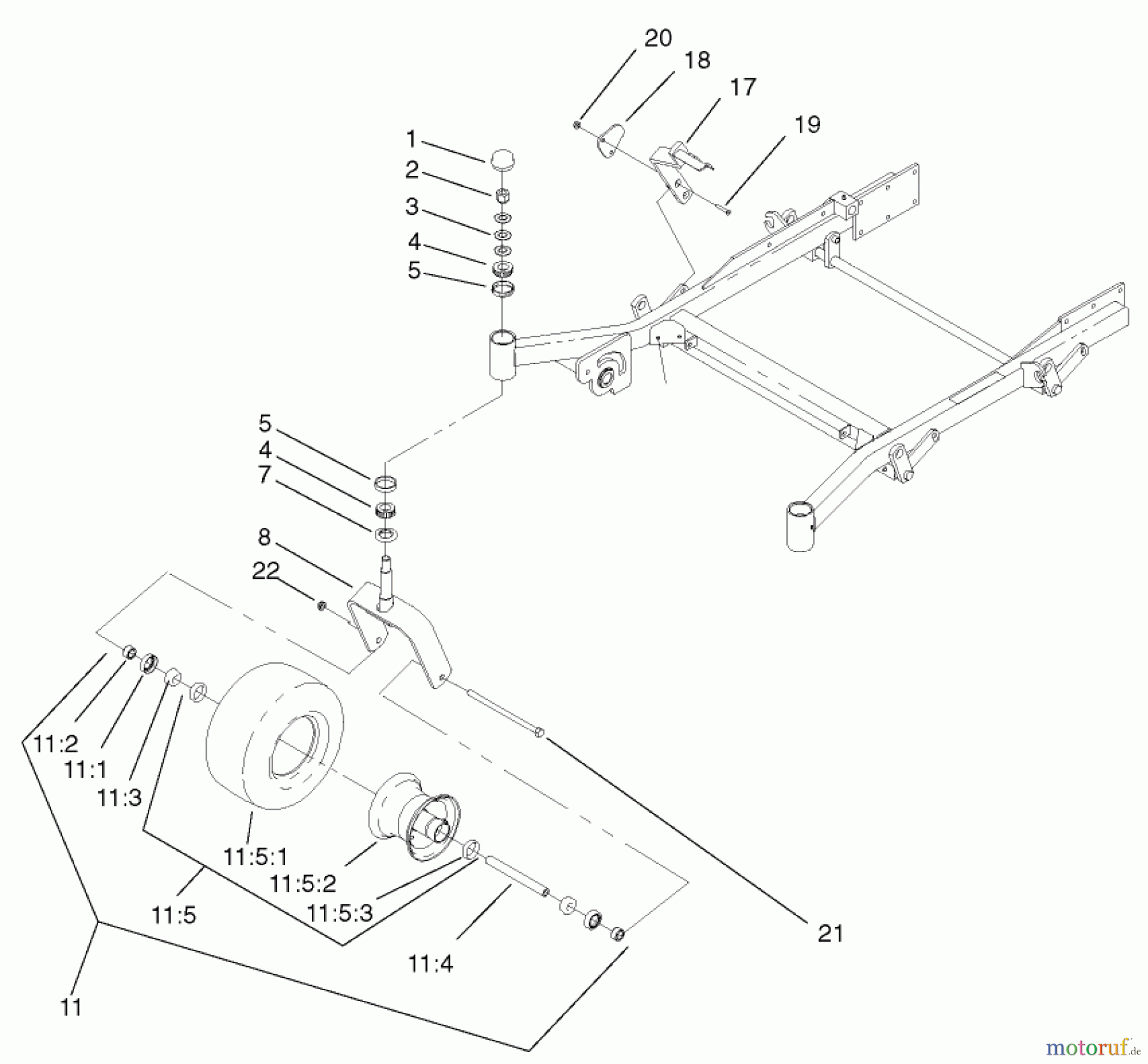  Zerto-Turn Mäher 74240 (Z286E) - Toro Z Master Mower, 62