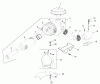 Zerto-Turn Mäher 74240 (Z286E) - Toro Z Master Mower, 62" SFS Side Discharge Deck (SN: 220000001 - 220999999) (2002) Spareparts GROUP 10-AIR INTAKE/FILTRATION ASSEMBLY KOHLER CH26S-78518