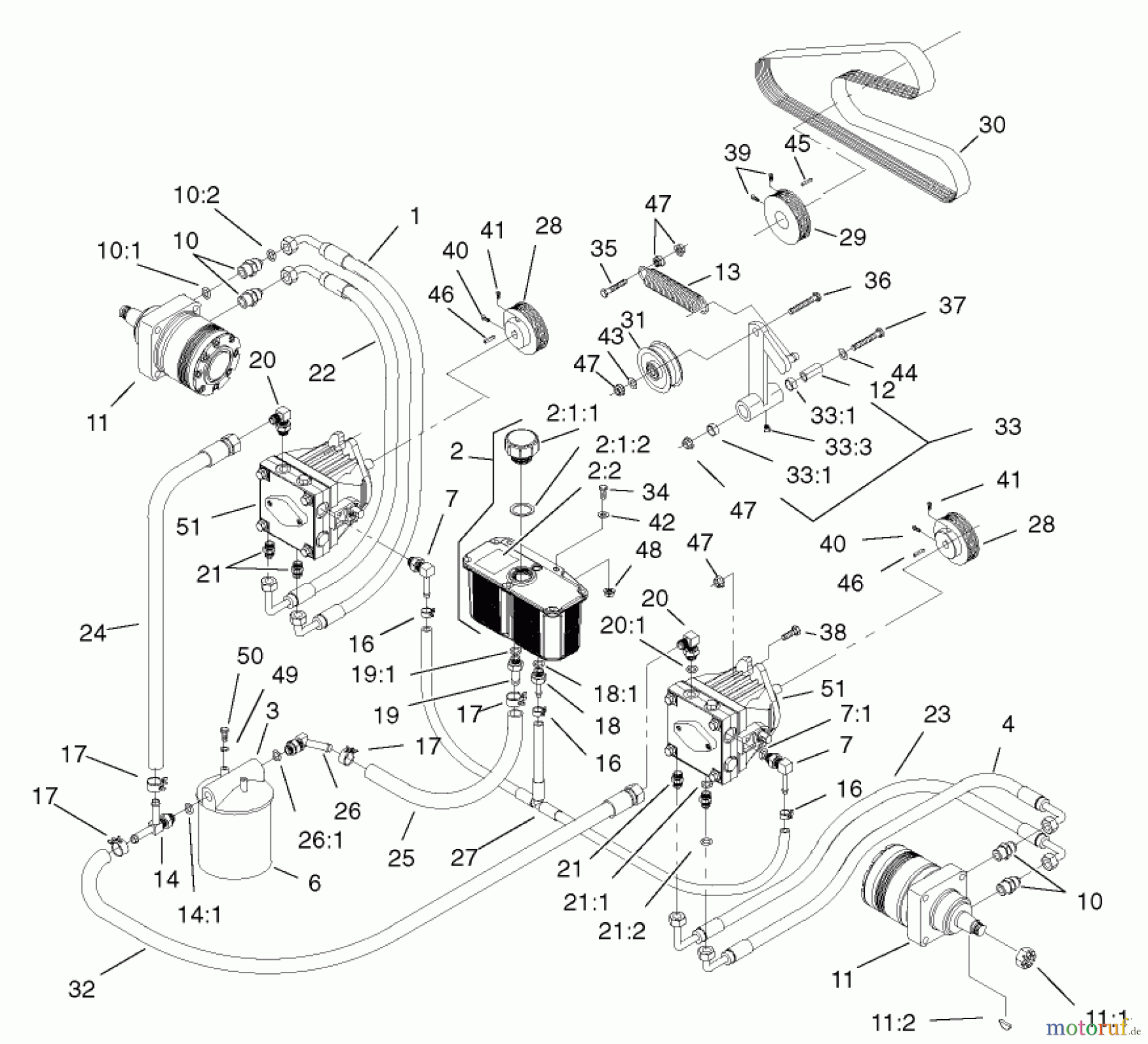  Zerto-Turn Mäher 74240 (Z286E) - Toro Z Master Mower, 62