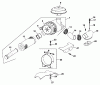 Zerto-Turn Mäher 74241 (Z286E) - Toro Z Master Mower, 72" SFS Side Discharge Deck (SN: 210000001 - 210999999) (2001) Spareparts AIR INTAKE/FILTRATION ASSEMBLY (ENGINE: KOHLER CH26S EFI PS-78517)