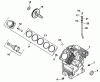 Zerto-Turn Mäher 74241 (Z286E) - Toro Z Master Mower, 72" SFS Side Discharge Deck (SN: 210000001 - 210999999) (2001) Spareparts CRANKCASE ASSEMBLY (ENGINE: KOHLER CH26S EFI PS-78517)