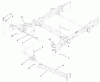 Zerto-Turn Mäher 74241 (Z286E) - Toro Z Master Mower, 72" SFS Side Discharge Deck (SN: 210000001 - 210999999) (2001) Spareparts STAND ASSEMBLY