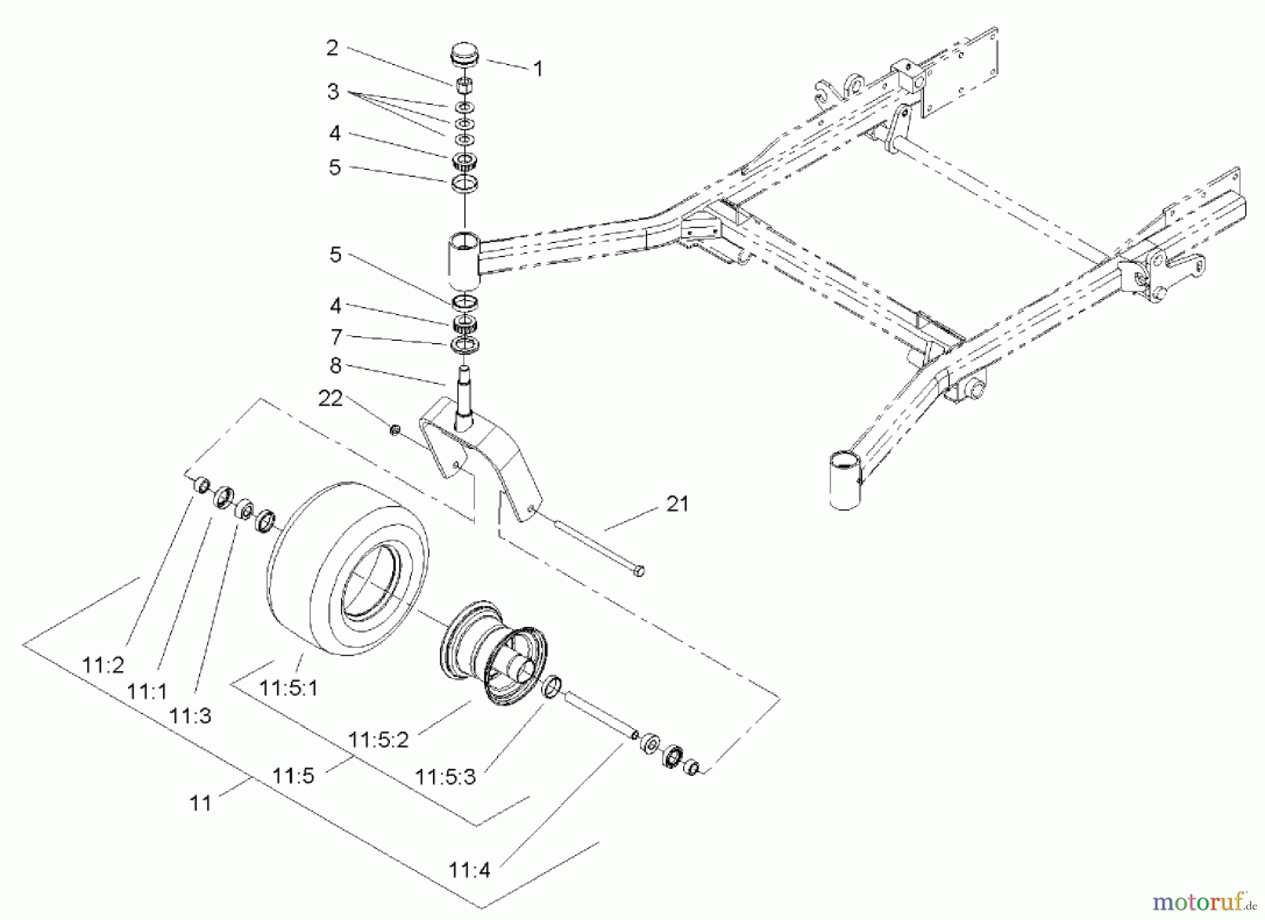  Zerto-Turn Mäher 74242 (Z500) - Toro Z Master Mower, 52