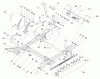 Zerto-Turn Mäher 74243 (Z557) - Toro Z Master Mower, 52" TURBO FORCE Side Discharge Deck (SN: 240000001 - 240999999) (2004) Spareparts FRONT FRAME ASSEMBLY