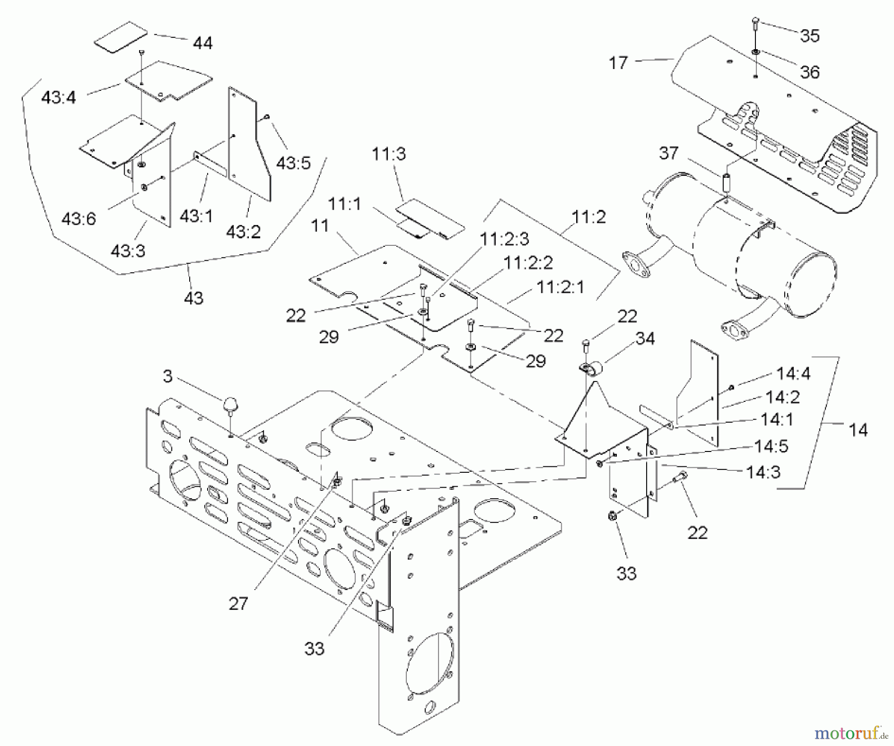  Zerto-Turn Mäher 74243 (Z557) - Toro Z Master Mower, 52