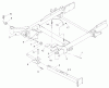 Zerto-Turn Mäher 74243 (Z557) - Toro Z Master Mower, 52" TURBO FORCE Side Discharge Deck (SN: 240000001 - 240999999) (2004) Spareparts STAND ASSEMBLY