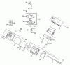 Zerto-Turn Mäher 74244 (Z553) - Toro Z Master Mower, 60" TURBO FORCE Side Discharge Deck (SN: 240000001 - 240999999) (2004) Spareparts GROUP 4-HEAD/VALVE/BREATHER ASSEMBLY KOHLER CH23S-76569