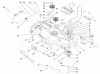 Zerto-Turn Mäher 74245 (Z555) - Toro Z Master Mower, 60" TURBO FORCE Side Discharge Deck (SN: 240000001 - 240002000) (2004) Spareparts 60IN DECK ASSEMBLY