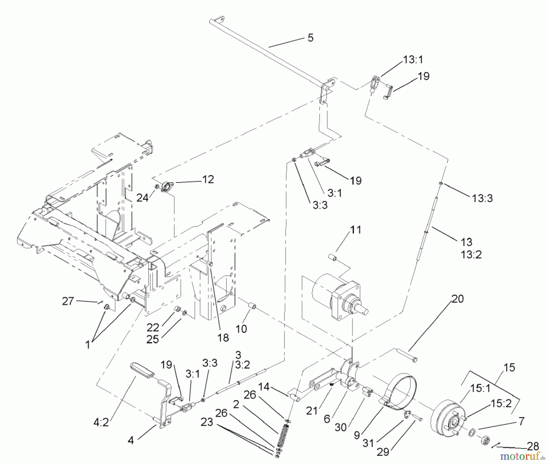  Zerto-Turn Mäher 74245 (Z555) - Toro Z Master Mower, 60