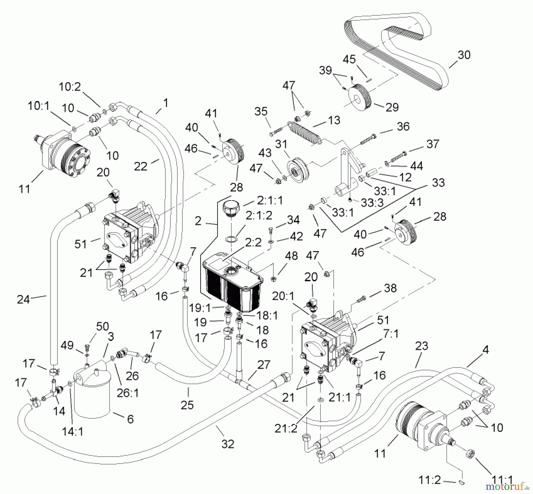  Zerto-Turn Mäher 74245 (Z555) - Toro Z Master Mower, 60