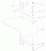 Zerto-Turn Mäher 74245 (Z555) - Toro Z Master Mower, 60" TURBO FORCE Side Discharge Deck (SN: 240000001 - 240002000) (2004) Spareparts RUBBER DEFLECTOR ASSEMBLY NO. 106-3249