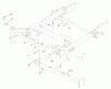 Zerto-Turn Mäher 74245 (Z555) - Toro Z Master Mower, 60" TURBO FORCE Side Discharge Deck (SN: 240000001 - 240002000) (2004) Spareparts Z-STAND ASSEMBLY