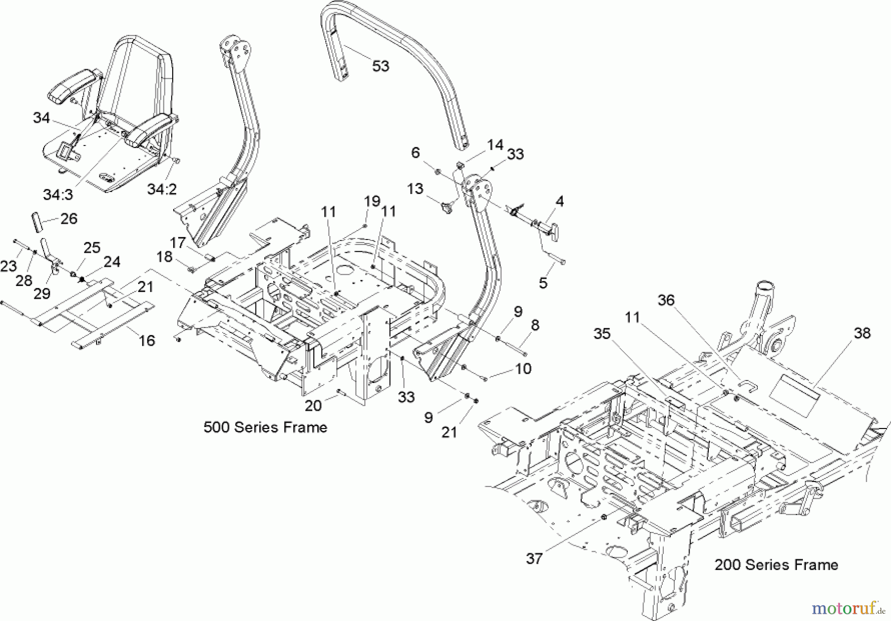  Zerto-Turn Mäher 74245 (Z555) - Toro Z Master Mower, 60