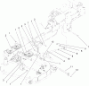 Zerto-Turn Mäher 74248 (Z500) - Toro Z Master Mower, 52" 7-Gauge Side Discharge Deck (SN: 260000001 - 260999999) (2006) Spareparts DECK CONNECTION ASSEMBLY