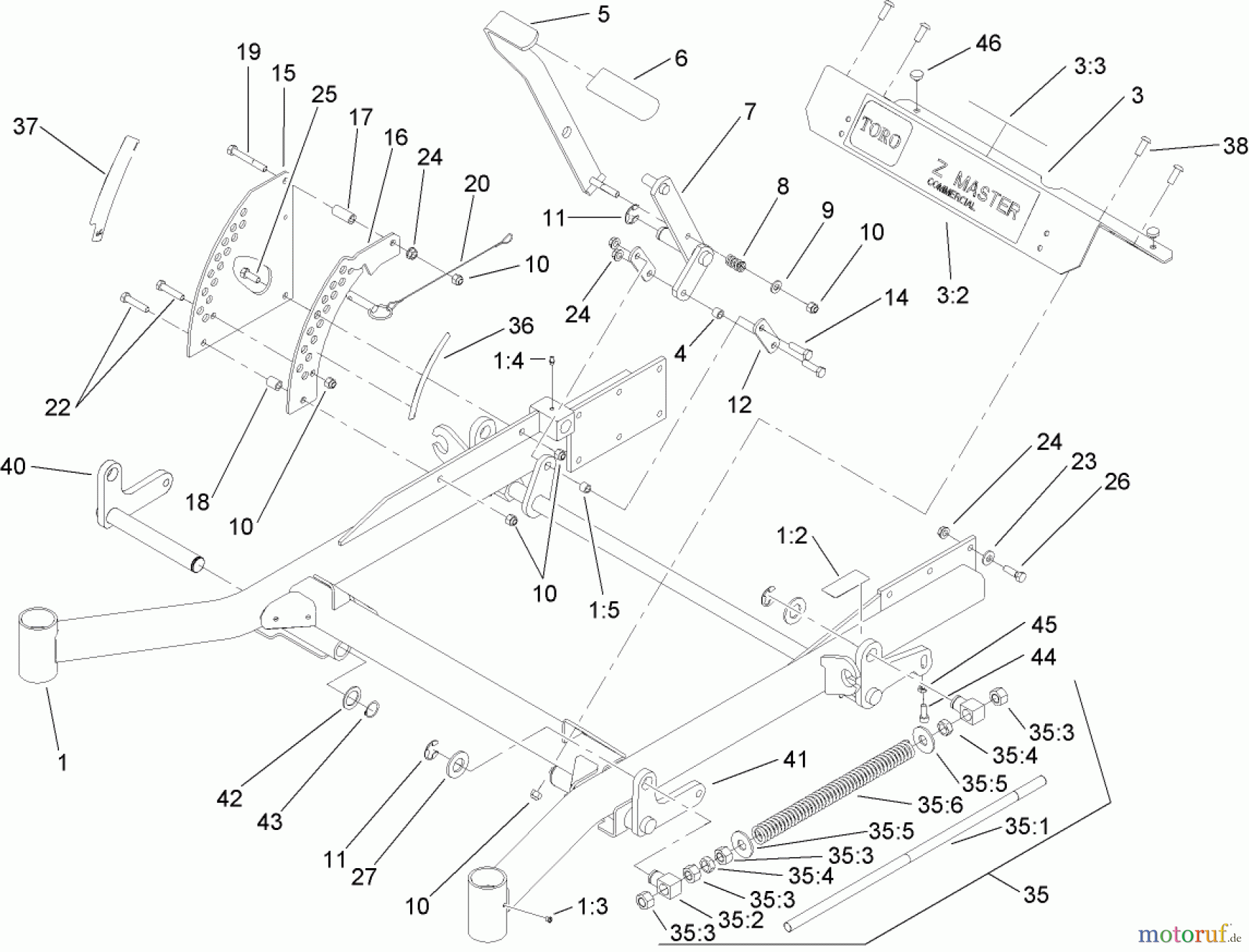  Zerto-Turn Mäher 74248 (Z500) - Toro Z Master Mower, 52