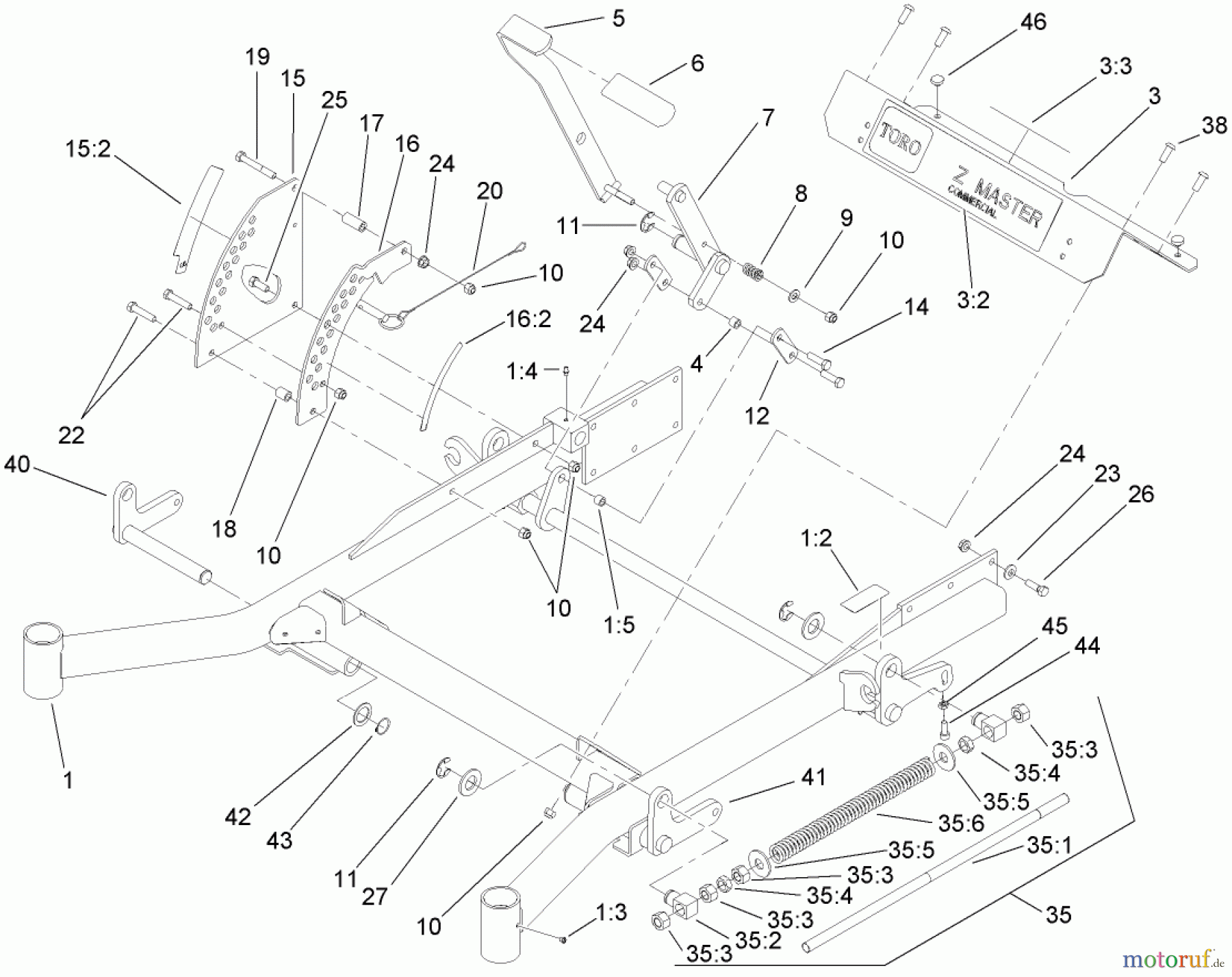  Zerto-Turn Mäher 74248 (Z500) - Toro Z Master Mower, 52