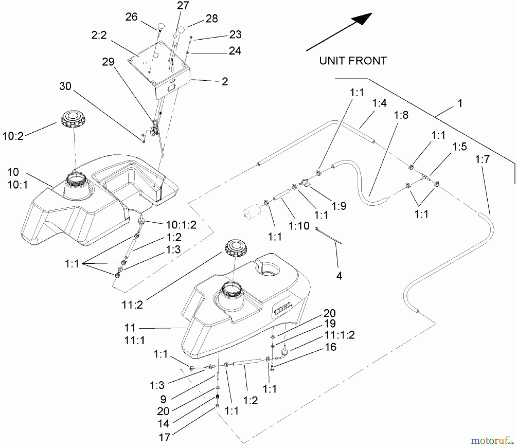  Zerto-Turn Mäher 74248 (Z500) - Toro Z Master Mower, 52