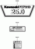 Zerto-Turn Mäher 74248 (Z500) - Toro Z Master Mower, 52" 7-Gauge Side Discharge Deck (SN: 270000001 - 270999999) (2007) Spareparts LABELS KAWASAKI FH721D-AS08