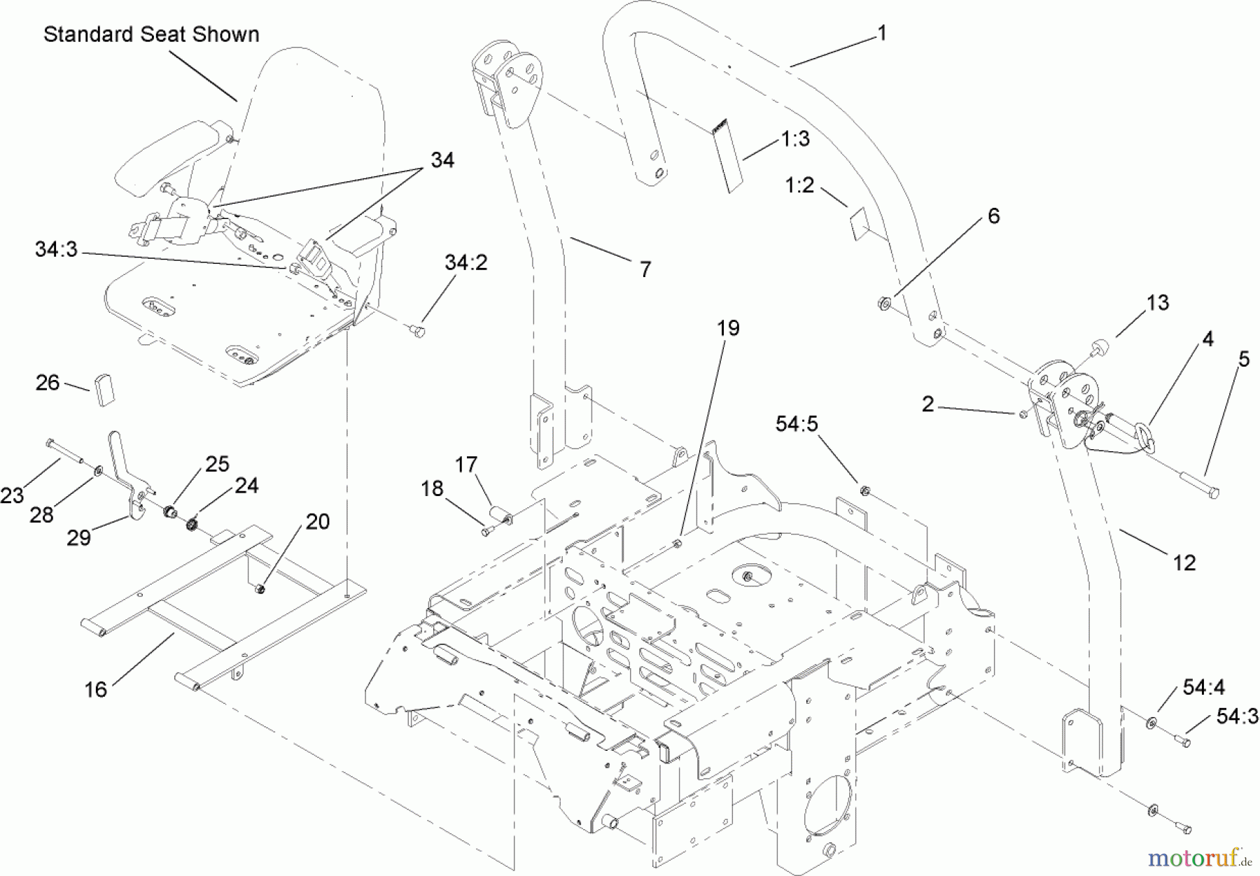  Zerto-Turn Mäher 74248 (Z500) - Toro Z Master Mower, 52