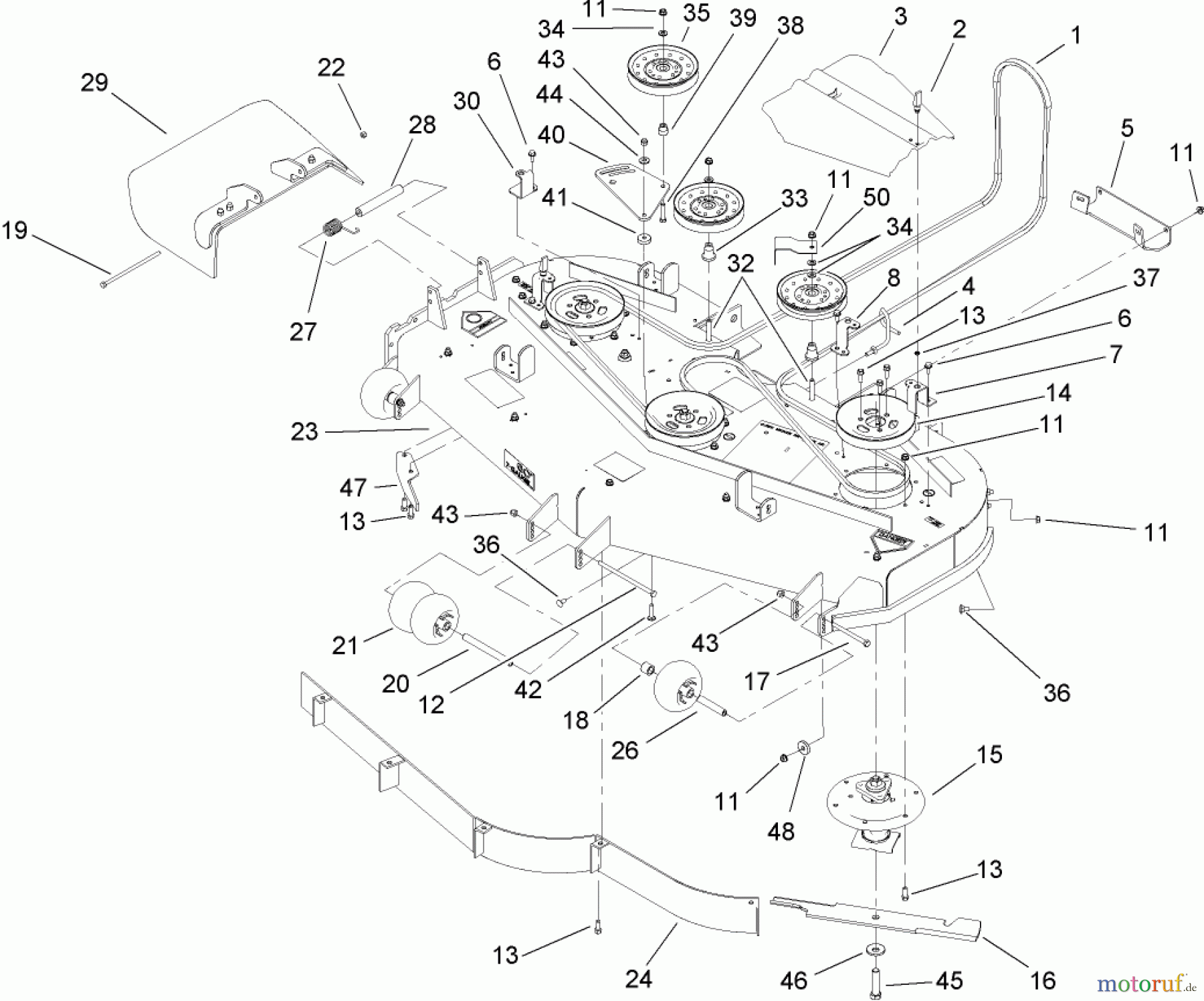  Zerto-Turn Mäher 74249 (Z500) - Toro Z Master Mower, 60