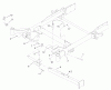 Zerto-Turn Mäher 74250 (Z587L) - Toro Z Master Mower, 60" TURBO FORCE Side Discharge Deck (SN: 240000001 - 240999999) (2004) Spareparts Z-STAND ASSEMBLY