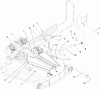 Zerto-Turn Mäher 74251 (Z587L) - Toro Z Master Mower, 60" TURBO FORCE Side Discharge Deck (SN: 250000001 - 250999999) (2005) Spareparts DECK MOUNTING ASSEMBLY