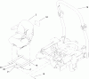 Zerto-Turn Mäher 74251 (Z587L) - Toro Z Master Mower, 60" TURBO FORCE Side Discharge Deck (SN: 250000001 - 250999999) (2005) Spareparts SEAT AND ROLL-OVER-PROTECTION-SYSTEM ASSEMBLY