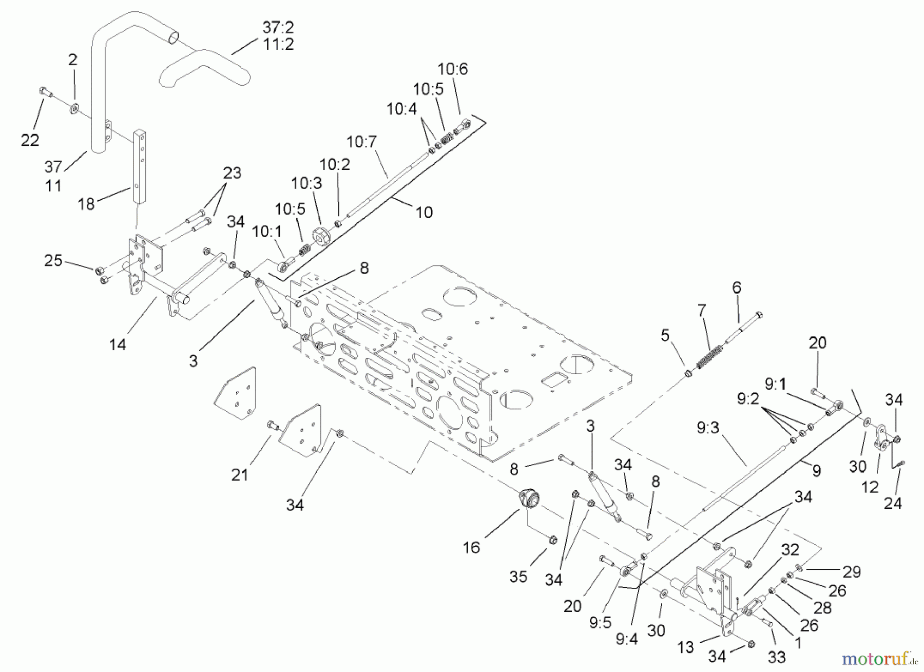  Zerto-Turn Mäher 74251 (Z587L) - Toro Z Master Mower, 60