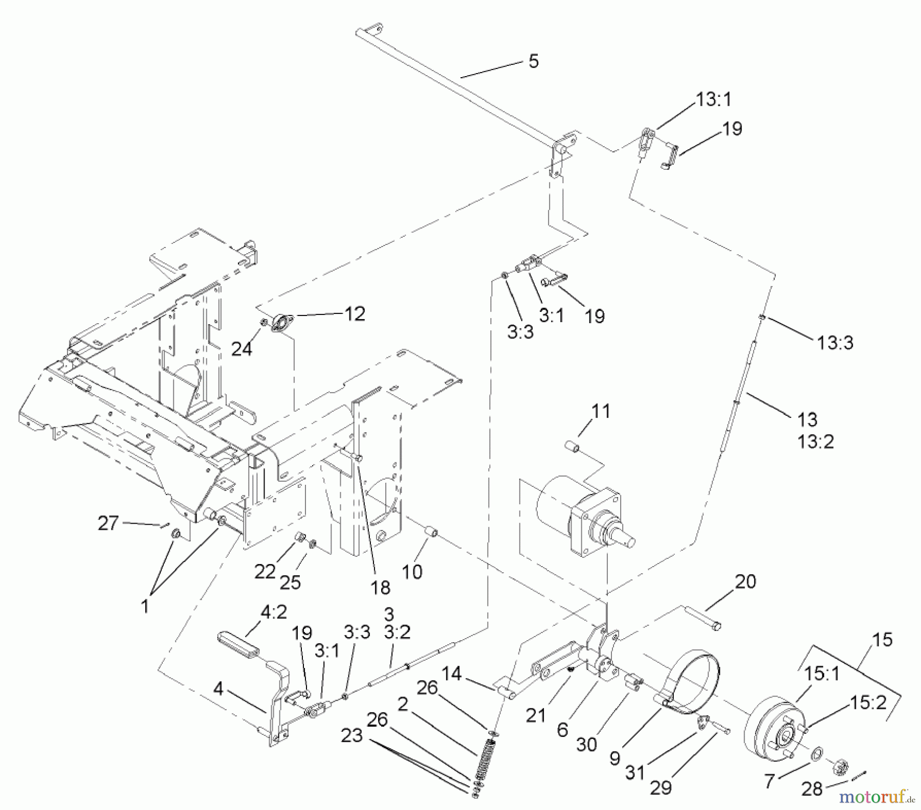  Zerto-Turn Mäher 74252 (Z587L) - Toro Z Master Mower, 72