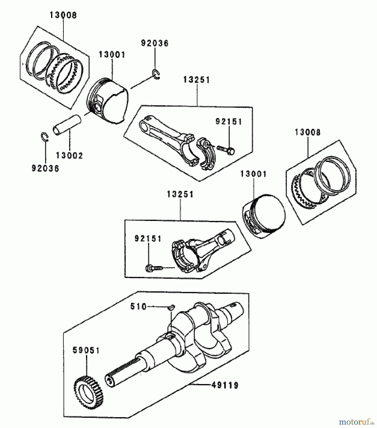  Zerto-Turn Mäher 74252 (Z587L) - Toro Z Master Mower, 72