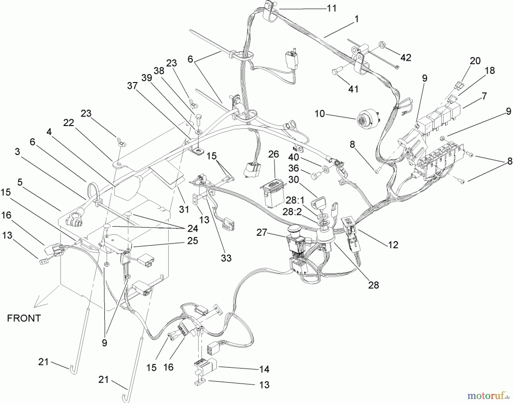  Zerto-Turn Mäher 74253 (Z580) - Toro Z Master Mower, 60