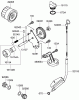 Zerto-Turn Mäher 74253 (Z580) - Toro Z Master Mower, 60" TURBO FORCE Side Discharge Deck (SN: 280000001 - 280999999) (2008) Spareparts LUBRICATION EQUIPMENT ASSEMBLY KAWASAKI FD791D-AS07