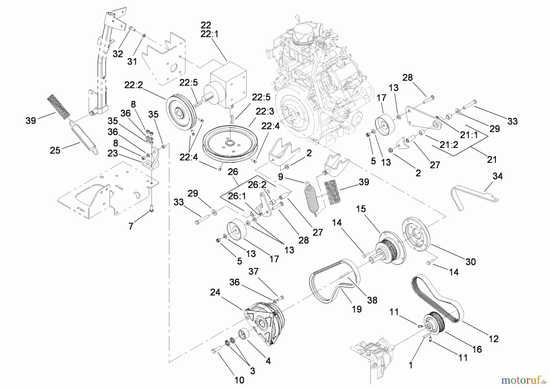  Zerto-Turn Mäher 74253CP (Z580) - Toro Z Master Mower, 60