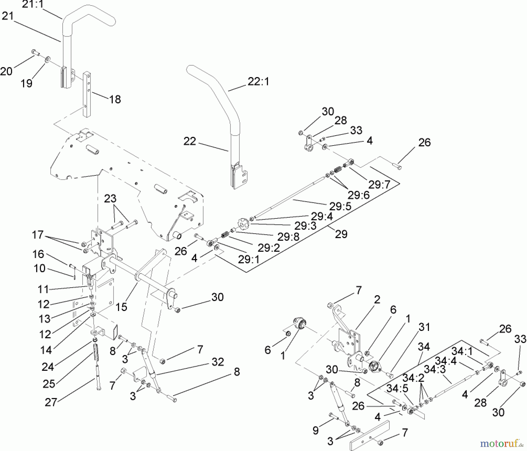  Zerto-Turn Mäher 74253CP (Z580) - Toro Z Master Mower, 60