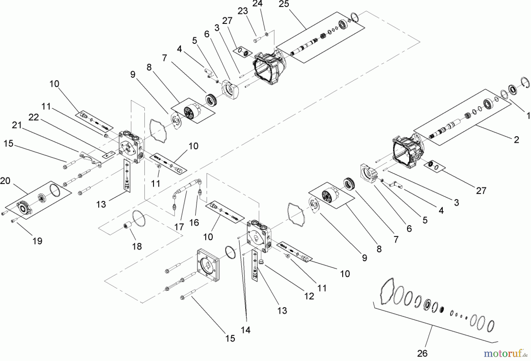  Zerto-Turn Mäher 74253CP (Z580) - Toro Z Master Mower, 60