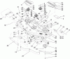 Zerto-Turn Mäher 74254 (Z580) - Toro Z Master Mower, 72" TURBO FORCE Side Discharge Deck (SN: 290000001 - 290999999) (2009) Spareparts DECK ASSEMBLY