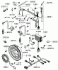 Zerto-Turn Mäher 74254 (Z580) - Toro Z Master Mower, 72" TURBO FORCE Side Discharge Deck (SN: 290000001 - 290999999) (2009) Spareparts ELECTRIC EQUIPMENT ASSEMBLY KAWASAKI FD791D-AS07