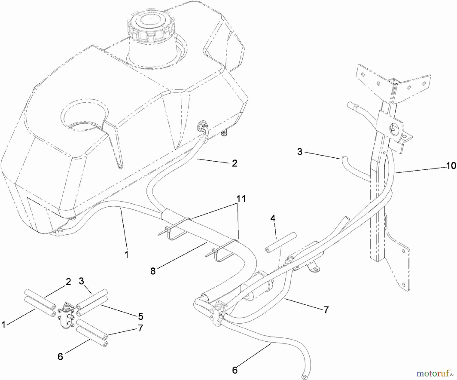  Zerto-Turn Mäher 74254 (Z580) - Toro Z Master Mower, 72