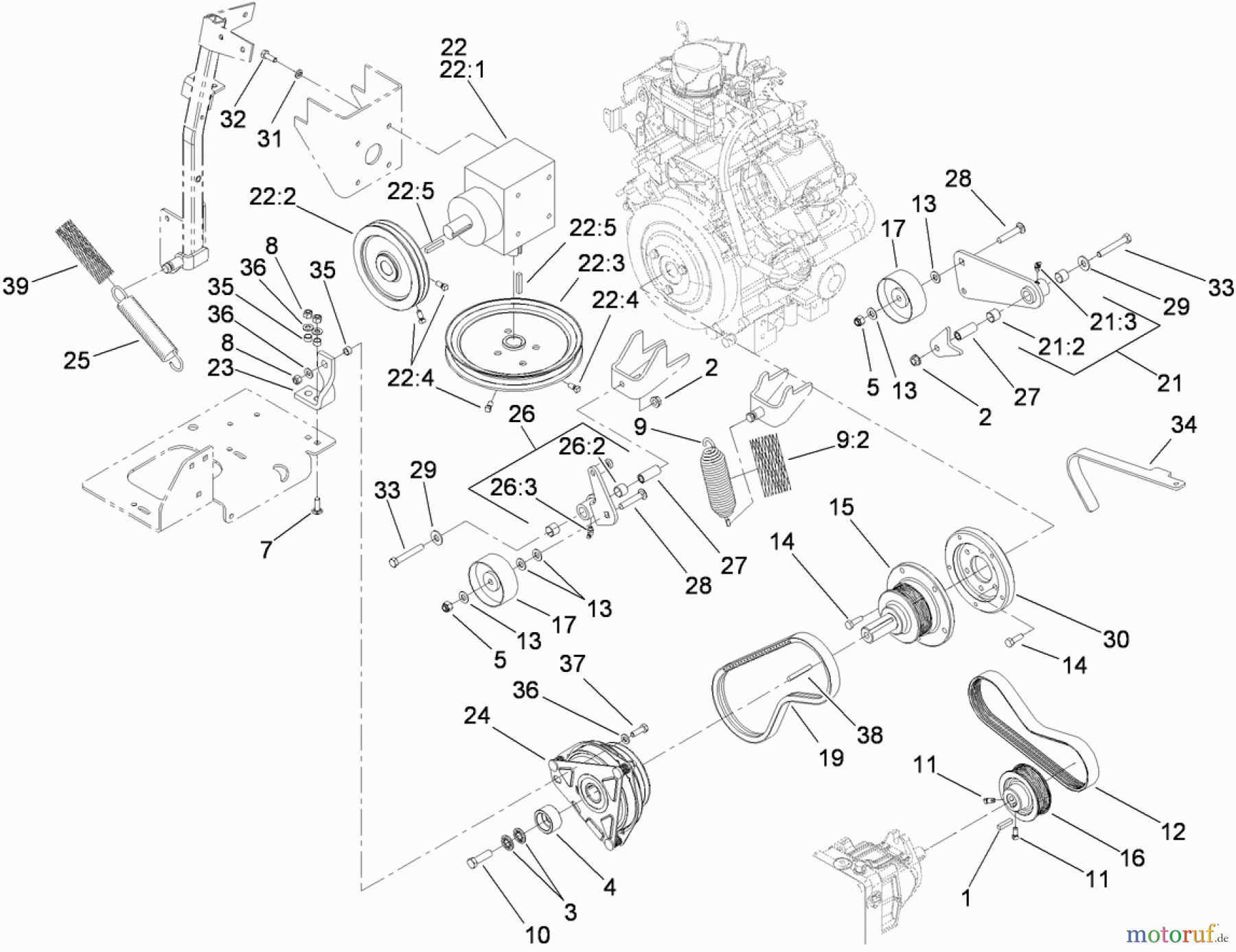  Zerto-Turn Mäher 74254 (Z580) - Toro Z Master Mower, 72