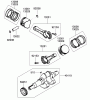 Zerto-Turn Mäher 74254 (Z580) - Toro Z Master Mower, 72" TURBO FORCE Side Discharge Deck (SN: 290000001 - 290999999) (2009) Spareparts PISTON AND CRANKSHAFT ASSEMBLY KAWASAKI FD791D-AS07