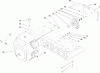 Zerto-Turn Mäher 74256 (Z588E) - Toro Z Master Mower, 72" TURBO FORCE Side Discharge Deck (SN: 250000001 - 250999999) (2005) Spareparts ENGINE AND CLUTCH ASSEMBLY