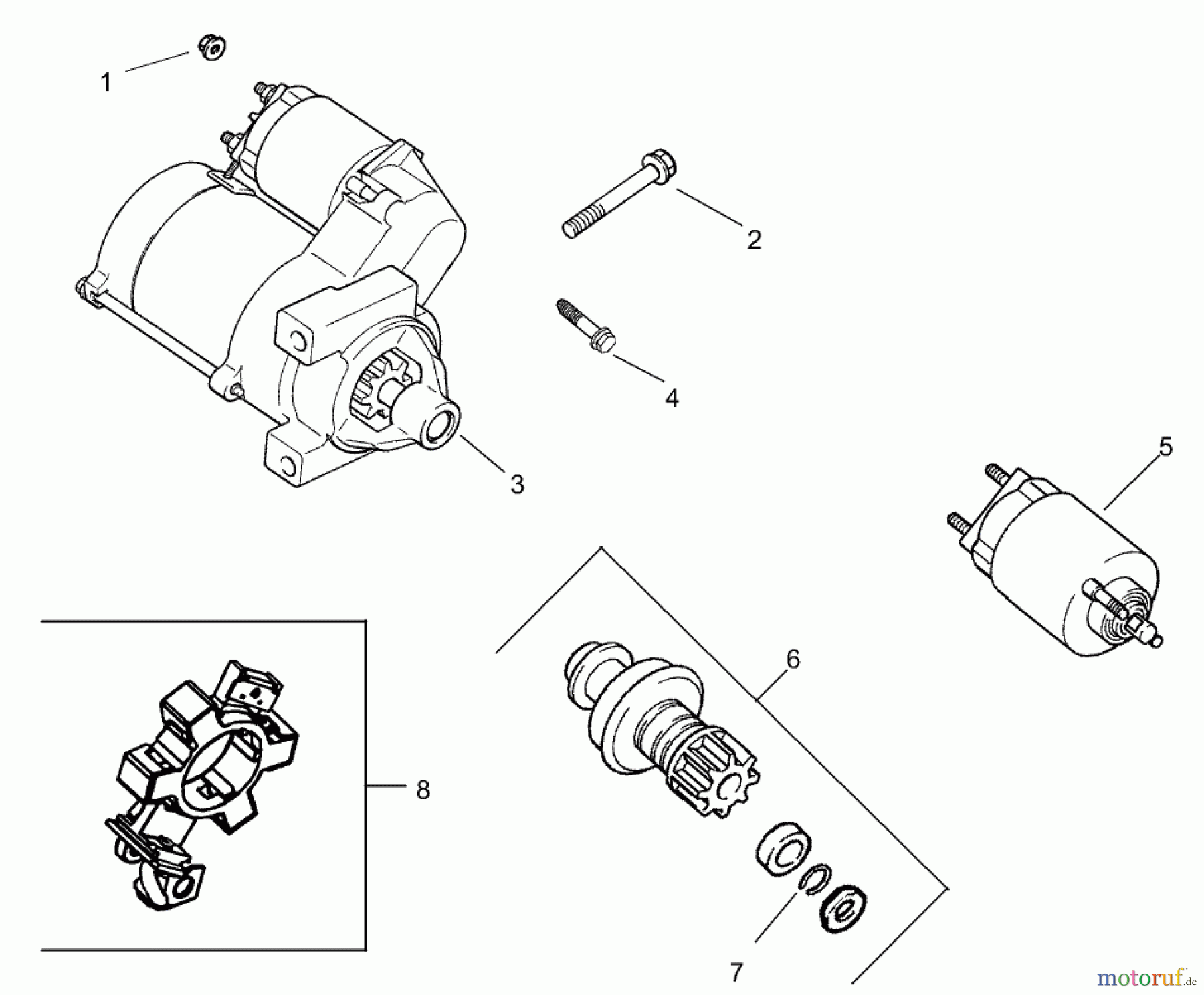  Zerto-Turn Mäher 74256 (Z588E) - Toro Z Master Mower, 72