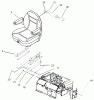 Zerto-Turn Mäher 74258 (Z288E) - Toro Z Master Mower, 62" SFS Side Discharge Deck (SN: 230000001 - 230999999) (2003) Spareparts SEAT ASSEMBLY